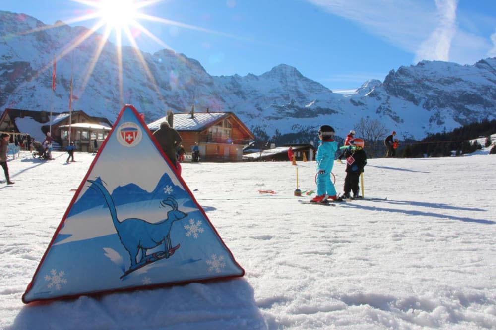 Excursion: Ski School Mürren | CHALET RAUFTHUBEL MÜRREN | Switzerland | (c) Schweizer Skischule Mürren-Schilthorn AG